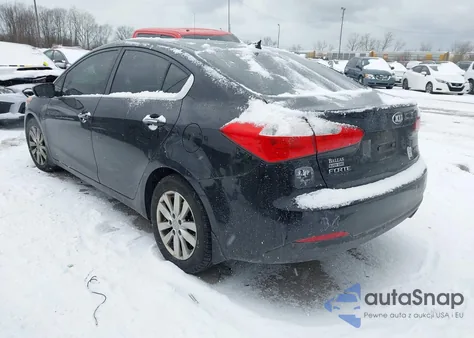 2015 Kia Forte Ex из США, поврежденный, VIN KNAFX4A86F5343664